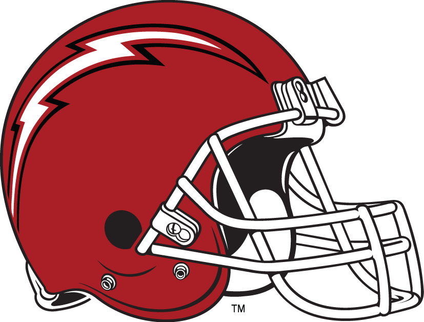 Saint Francis Red Flash 2001-2011 Helmet Logo iron on paper